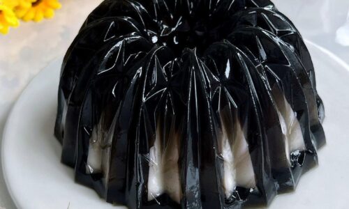 Puding Cincau Susu - Kue dari Vanila