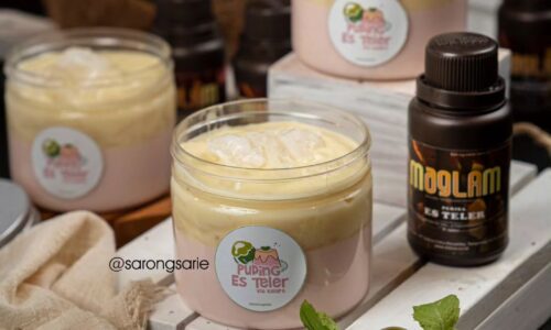 Puding Es Teler ( Vla Kelapa )