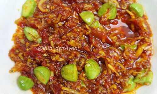 Sambal Pete Teri Medan