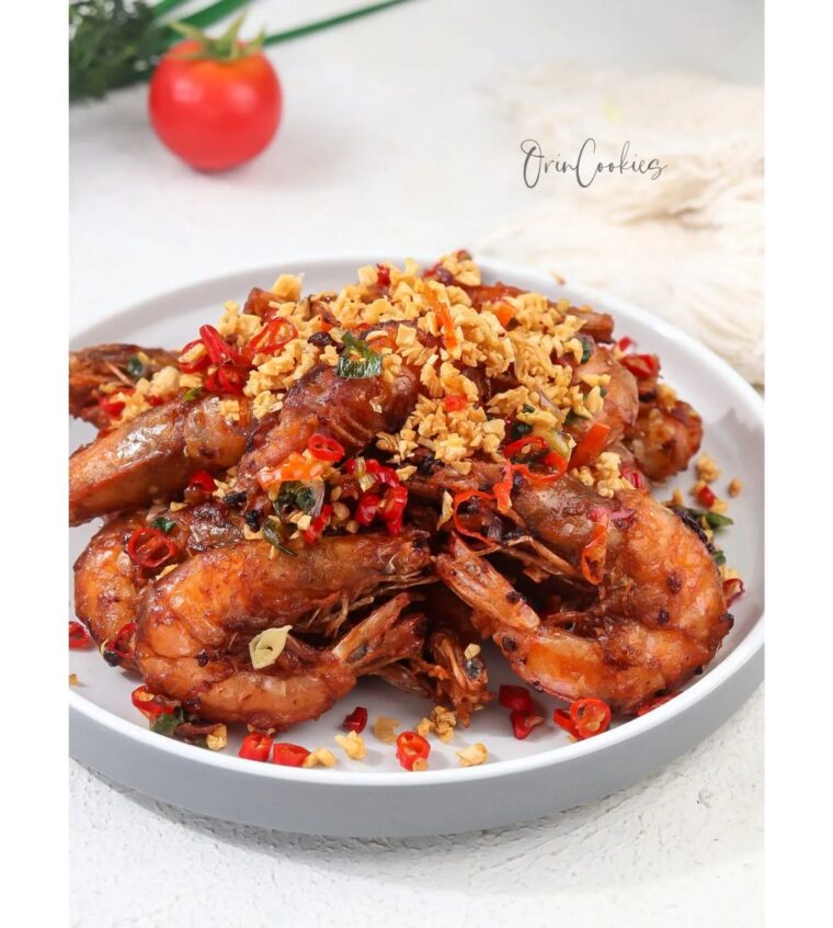 Resep Udang Goreng Kriyuk Cabe Garam Dari orincookies