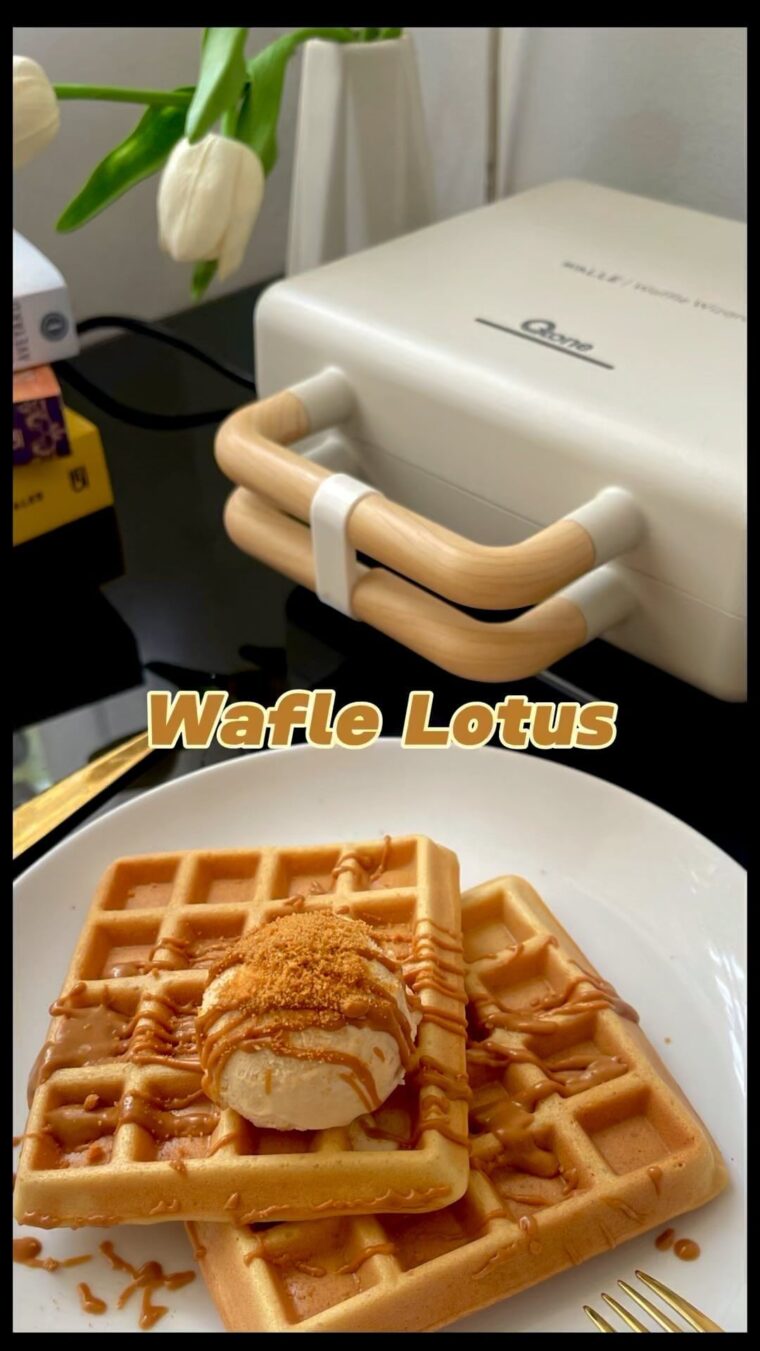 Resep Waffle Lotus Dari dapoererna