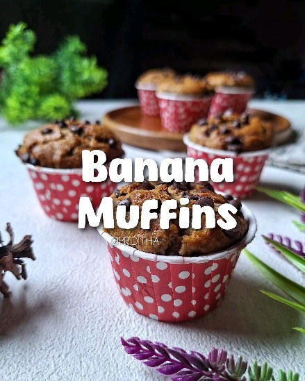 Resep Banana Muffins Dari pr.ditha