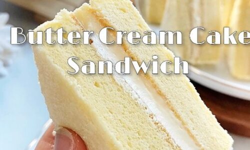 Buttercream Cake Sandwich