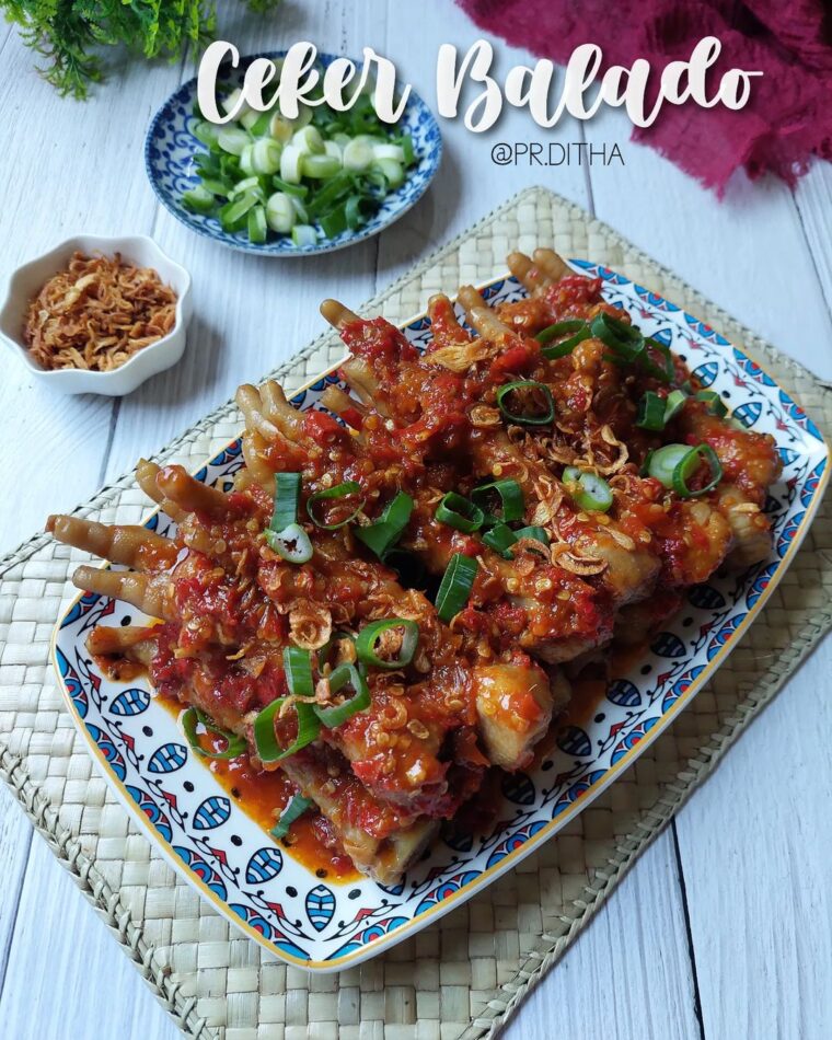 Resep Ceker Balado Dari pr.ditha