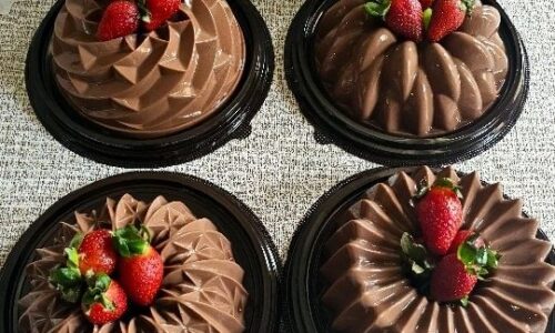 Chocolate Pudding With Vanila Sauce
