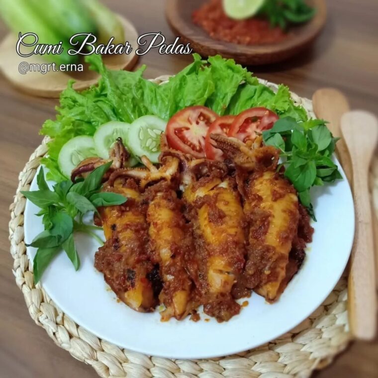 Resep Cumi Bakar Pedas Dari mgrt.erna