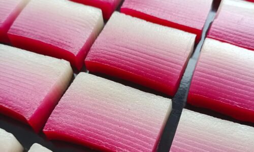 Lapis Pepe Ombre - Kue dari Santan