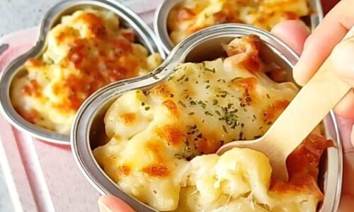 Mac N Cheese Panggang - Masakan dari Sosis