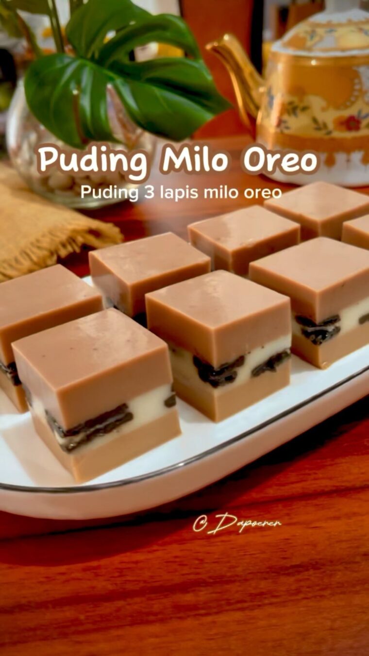 Resep Puding Milo Oreo Dari dapoererna