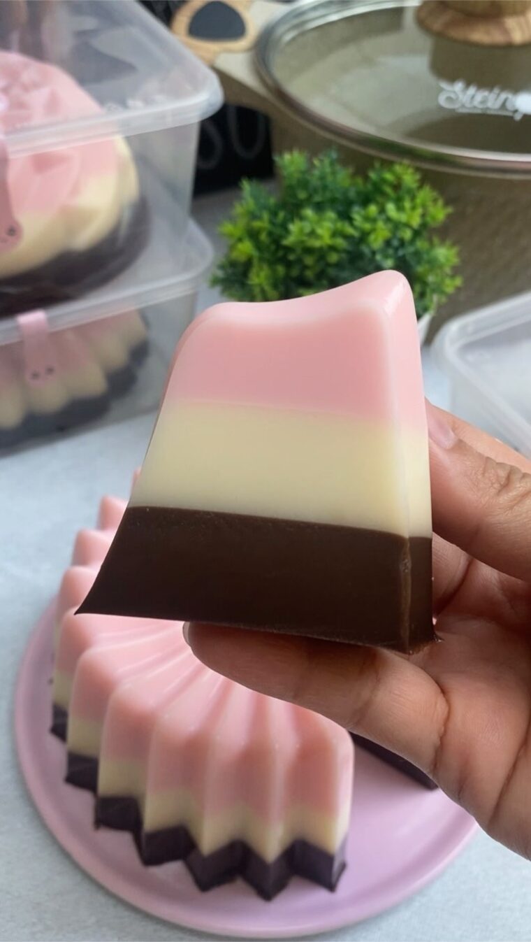 Resep Puding Neapolitan Dari debbie_ariesthea