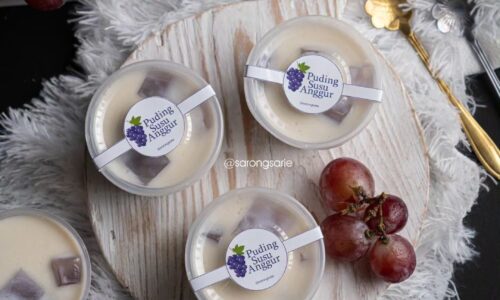 Puding Susu Anggur