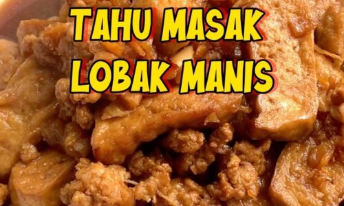 Tahu Masak Lobak Manis