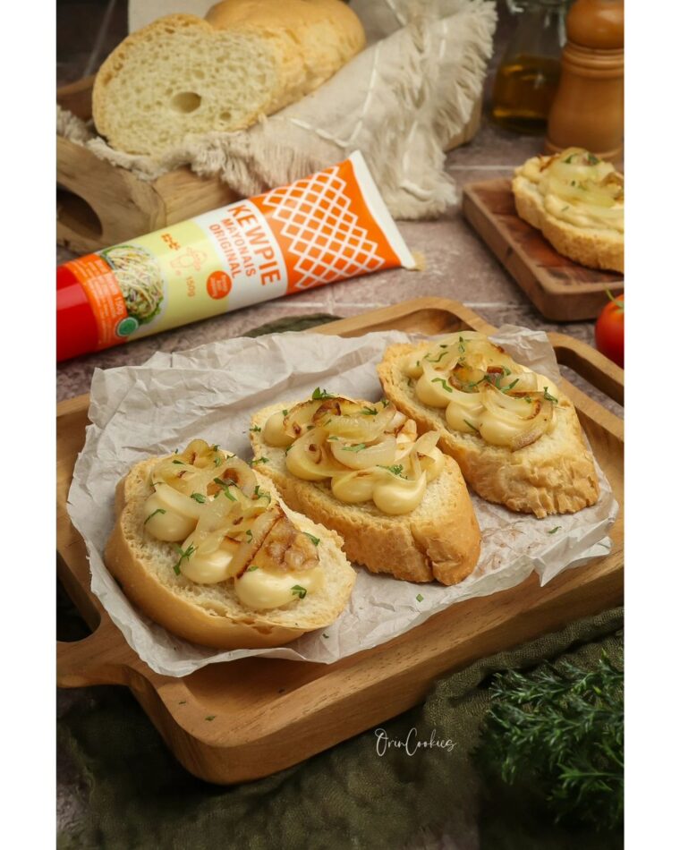 Resep Toast Bawang Bombay Ala Gratin Dari orincookies