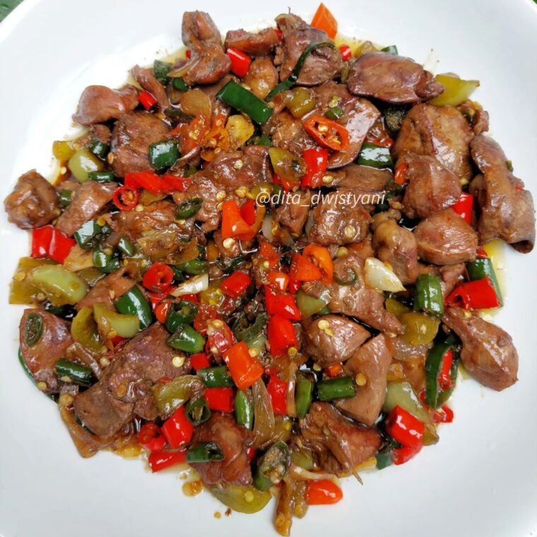 Resep Tumis Hati Ampela Ayam Dari dita_dwistyani