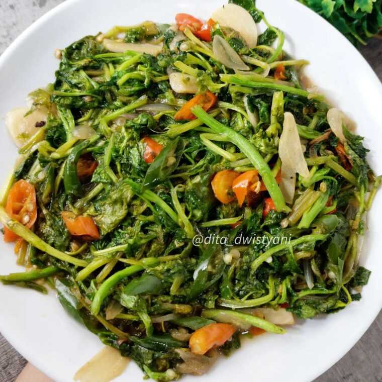 Resep Tumis Selada Air Dari dita_dwistyani