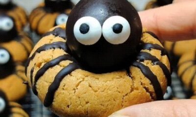 Halloween Spider Cookies