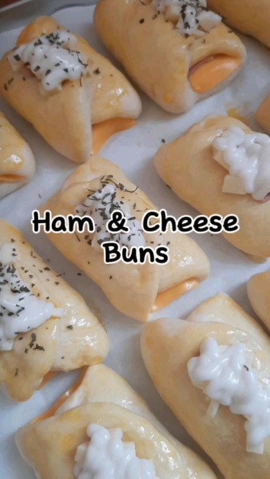 Resep Ham & Cheese Milk Bread Dari rachelviann