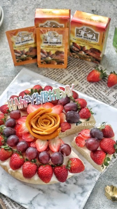 Resep Pizza Topping Buah Dari friel_sit