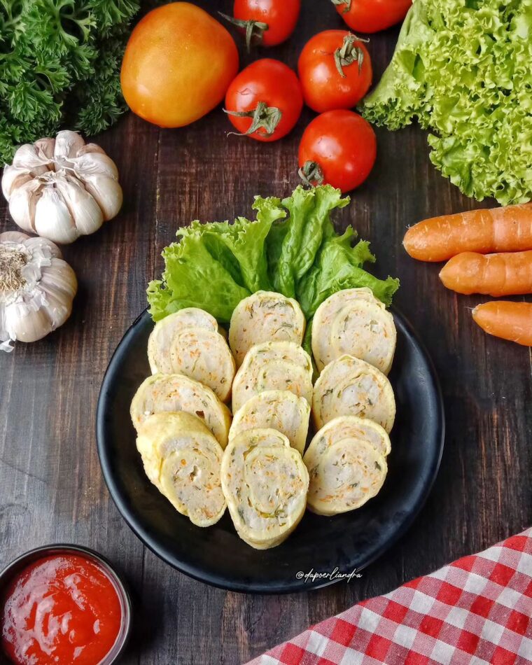 Resep Rolade Ayam Sayuran Dari dapoerliandra
