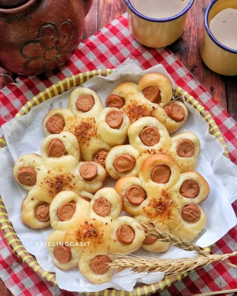 Resep Roti Bunga Sosis Dari friel_sit