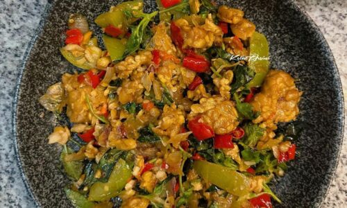 Sambal Tempe Kemangi - Masakan dari Kemangi