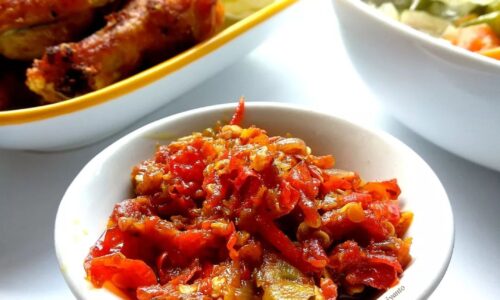 Sambel Goreng Cabe Rawit Keriting - Masakan dari Cabai Rawit
