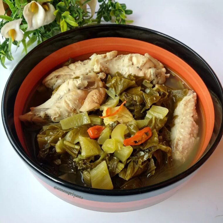 Resep Sayur Asin Sayap Ayam Dari annasupriyanto