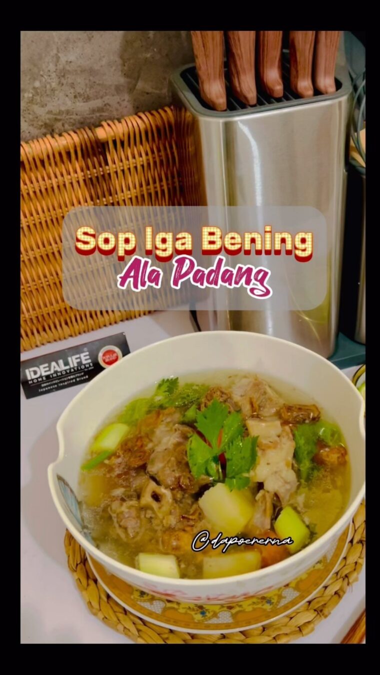 Resep Sop Iga / Buntut Bening Dari dapoererna