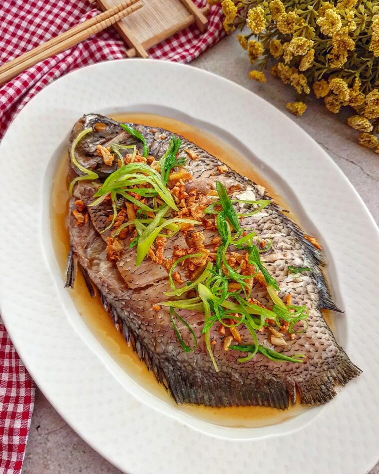 Resep Steam Ikan Gurame Saus Jahe Dari yscooking