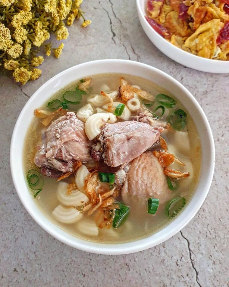 Resep Sup Macaroni Ayam Dari yscooking