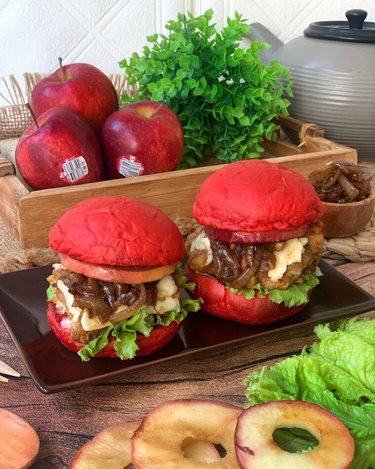 Resep Apple Chicken Burger Dari nennaannen