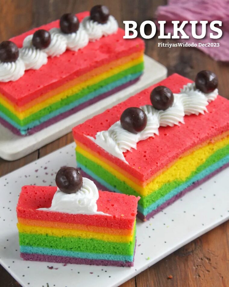 Resep Bolu Pelangi Dari fitriyas_widodo