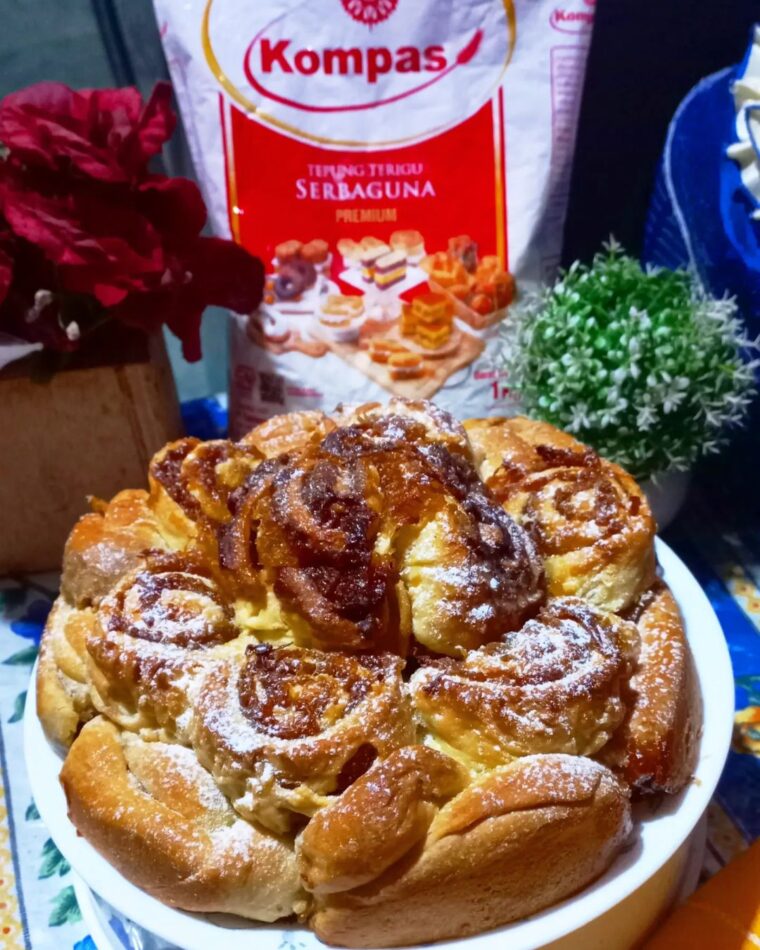 Resep Bread Tower Pineapple Dari mama_aurel_aerilyn