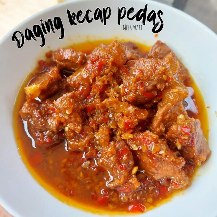 Resep Daging Kecap Pedas Dari mela.wati