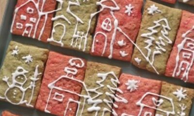 Decorated Gingerbread Cookies - Kue dari Madu, Telur, dan Tepung Terigu