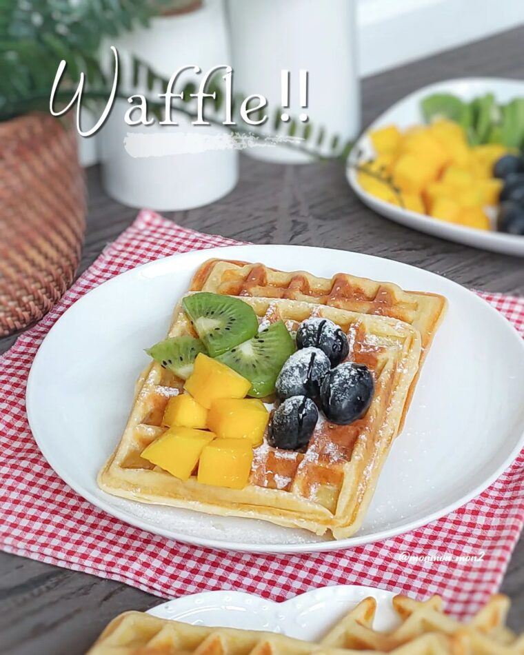 Resep Easy Waffle Dari monmon_mon2