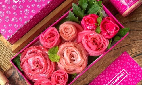 Mini Flower Mille Crepes