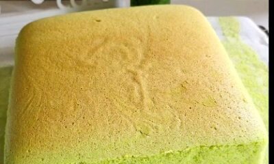 Pandan Taiwan Castella Cake