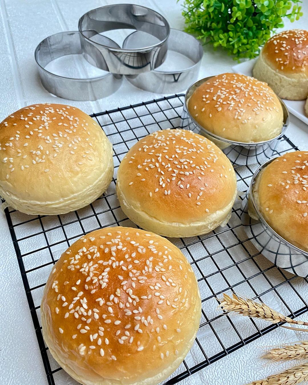 Resep Roti Burger dari debbie_ariesthea