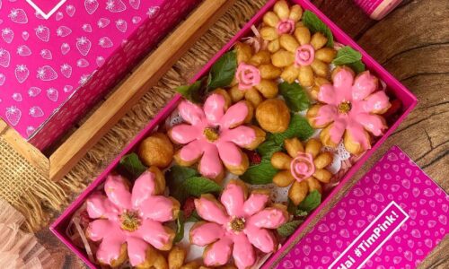 Sakura Donut - Kue dari Tepung Terigu