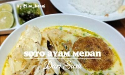 Soto Ayam Medan Dengan Susu