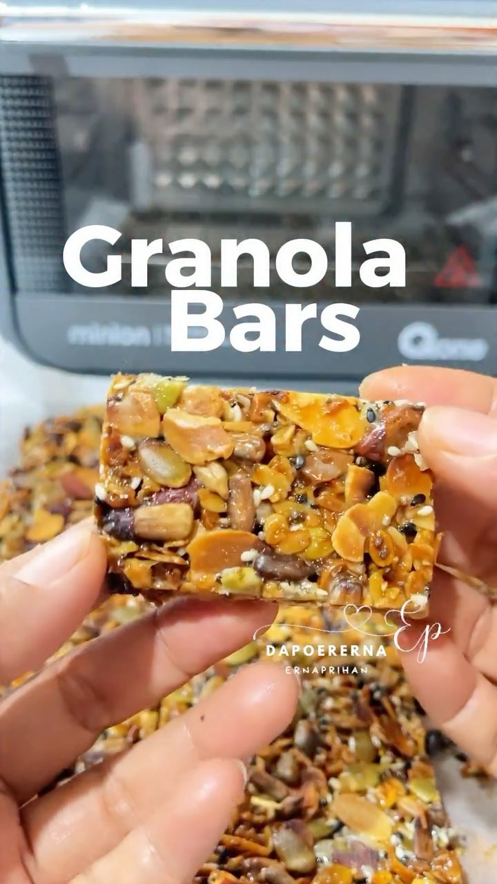 Resep Granola Bars Dari dapoererna