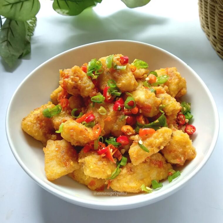 Resep Ayam Saus Telur Asin Cabai Garam Dari annasupriyanto