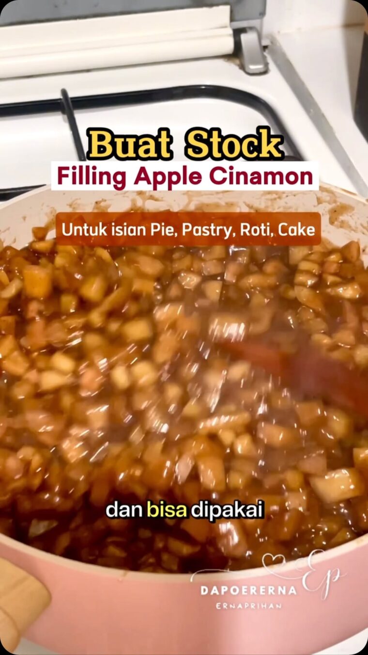 Resep Filling Apple Cinamon Dari dapoererna