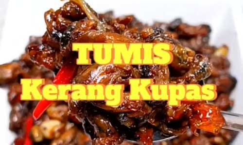 Tumis Kerang Kupas