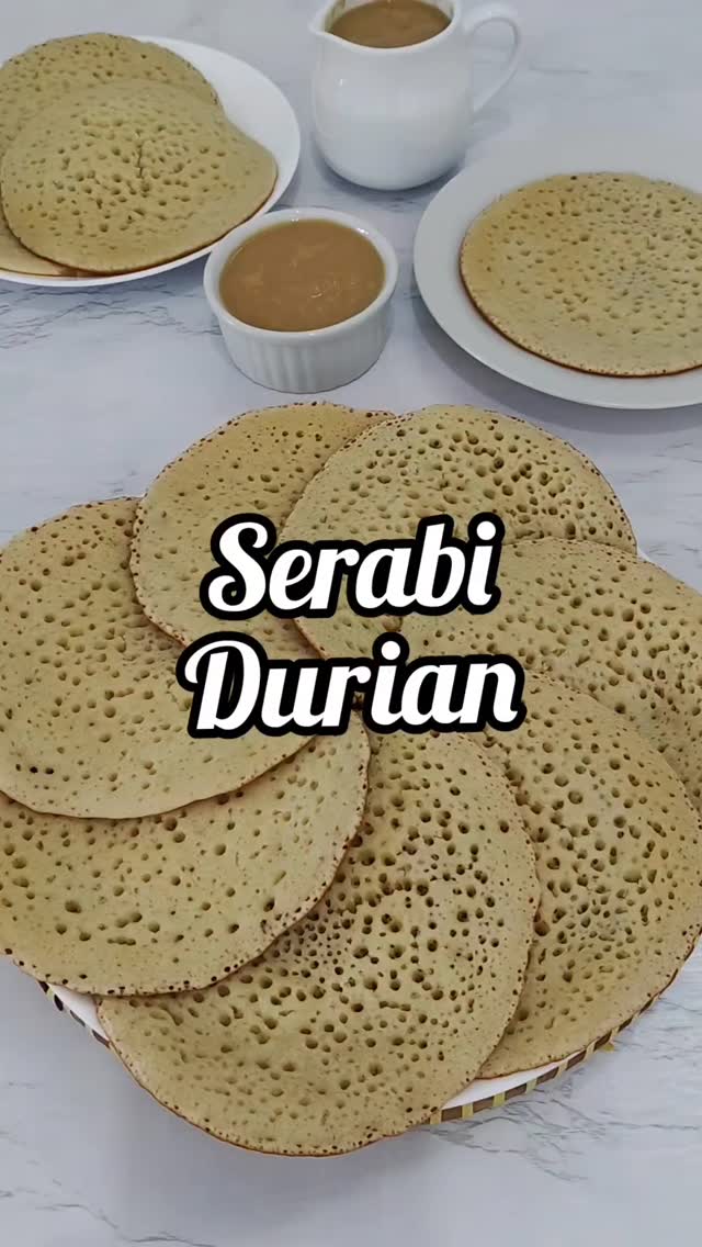 Resep Serabi Saos Durian Dari birgittawang_