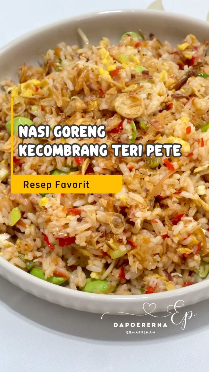 Resep Nasgor Kecombrang Teri Pete Dari dapoererna