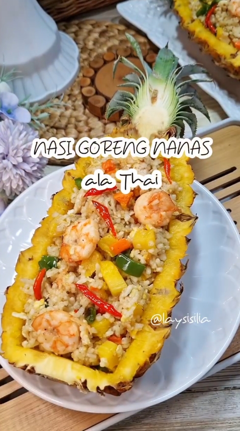 Resep Nasi Goreng Nanas Ala Thai Dari laysisilia