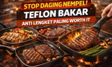 7 Rekomendasi Teflon Bakar (Grill Pan) Anti Lengket Terbaik 2026!