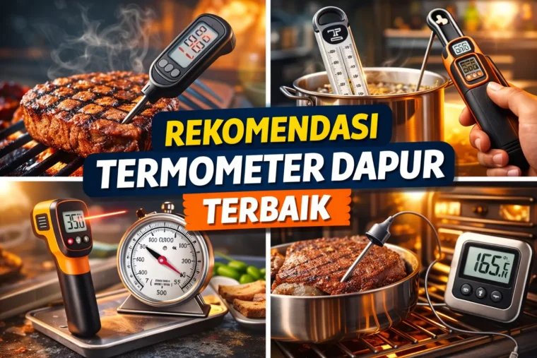 5 Rekomendasi Termometer Dapur Terbaik: Masak Lebih Presisi, Hasil Lebih Konsisten!